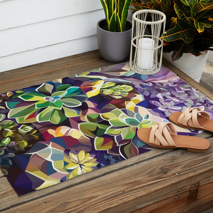 SUCCULENTS Outdoor Rug Gallery Image 2