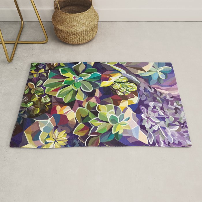 SUCCULENTS Rug Gallery Image 1