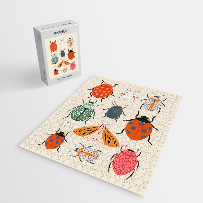 Beetles and butterfies Jigsaw Puzzle Gallery Image 2