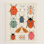 Beetles and butterfies Jigsaw Puzzle Gallery Image 1
