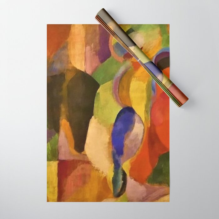 La Bal Bullier (Dancers under Saint-Michel Theater Dome Lights) by Sonia Delaunay Wrapping Paper Gallery Image 1