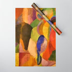 La Bal Bullier (Dancers under Saint-Michel Theater Dome Lights) by Sonia Delaunay Wrapping Paper Gallery Image 1