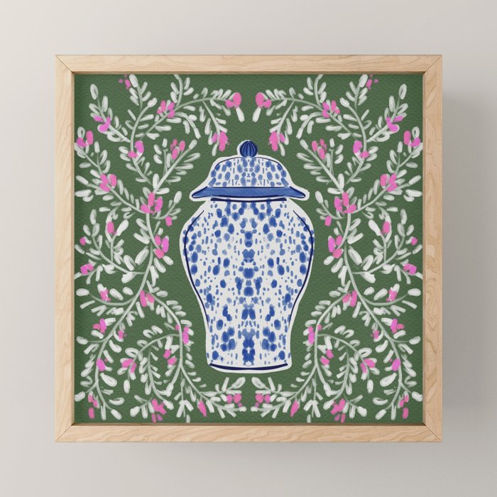 Chinoiserie Blossoms Mini Art Print Gallery Image 1