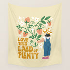 Plenty o' Strawberries  Wall Tapestry Gallery Image 4