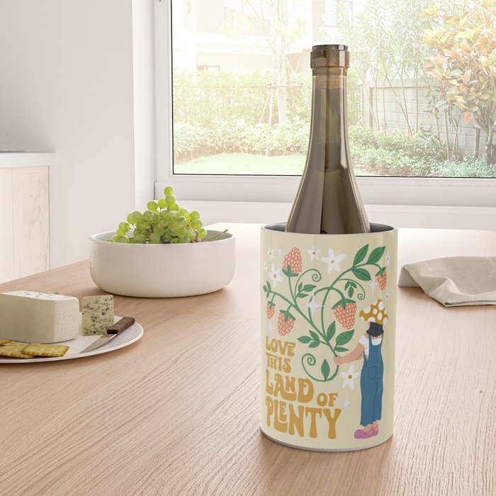 Plenty o' Strawberries  Wine Chiller Gallery Image 4