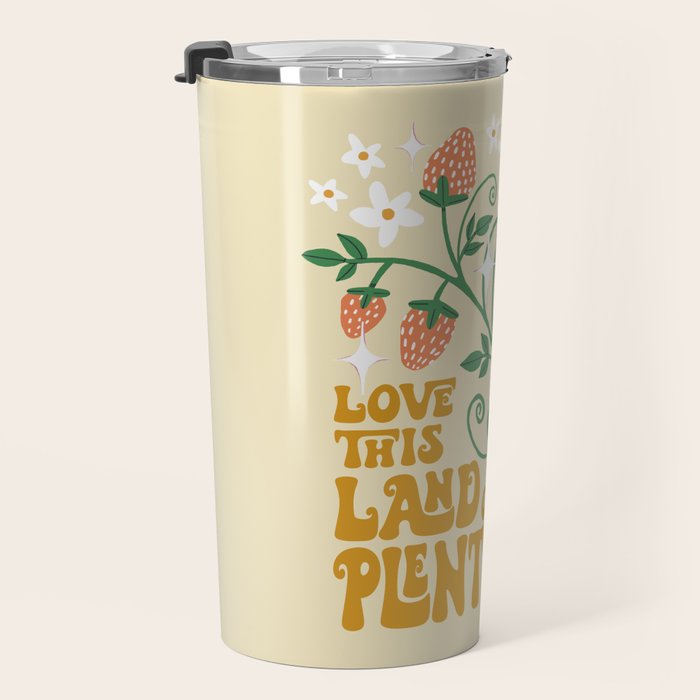 Plenty o' Strawberries  Travel Mug Gallery Image 3