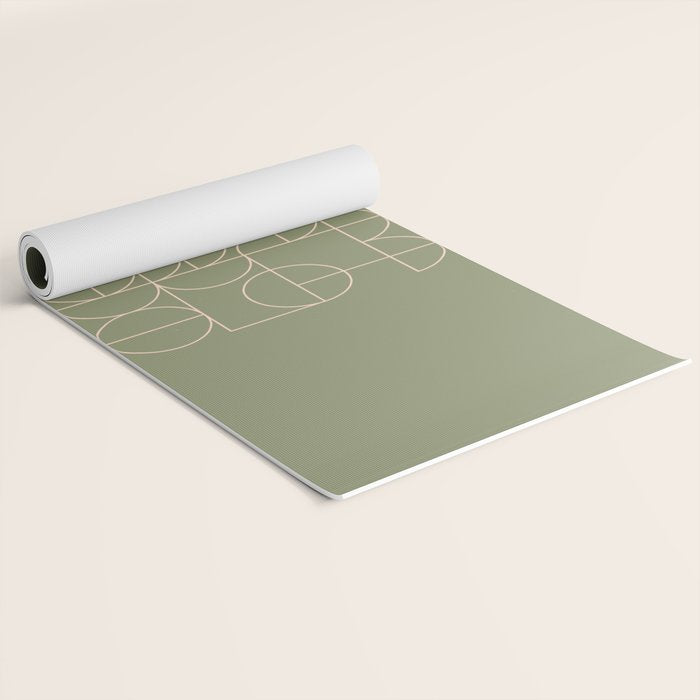 Deco Geometric 08D Yoga Mat Gallery Image 2