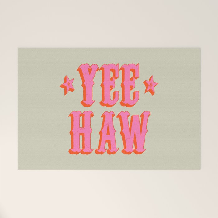 Yee Haw Welcome Mat Gallery Image 1