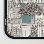 Washington DC toile juniper Laptop Sleeve Gallery Image 3