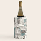 Washington DC toile juniper Wine Chiller Gallery Image 2