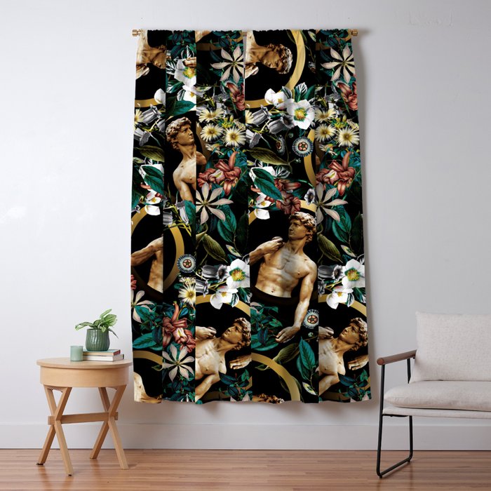 Michelangelo Buonarroti - David Window Curtain Gallery Image 5