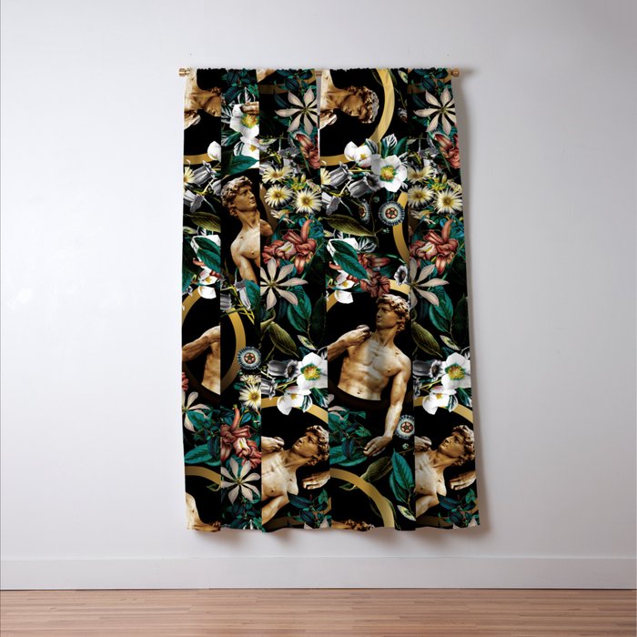 Michelangelo Buonarroti - David Window Curtain Gallery Image 3