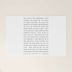 Psalm 23 Welcome Mat Gallery Image 1