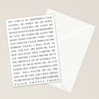 Psalm 23 Stationery Card Gallery Image 2