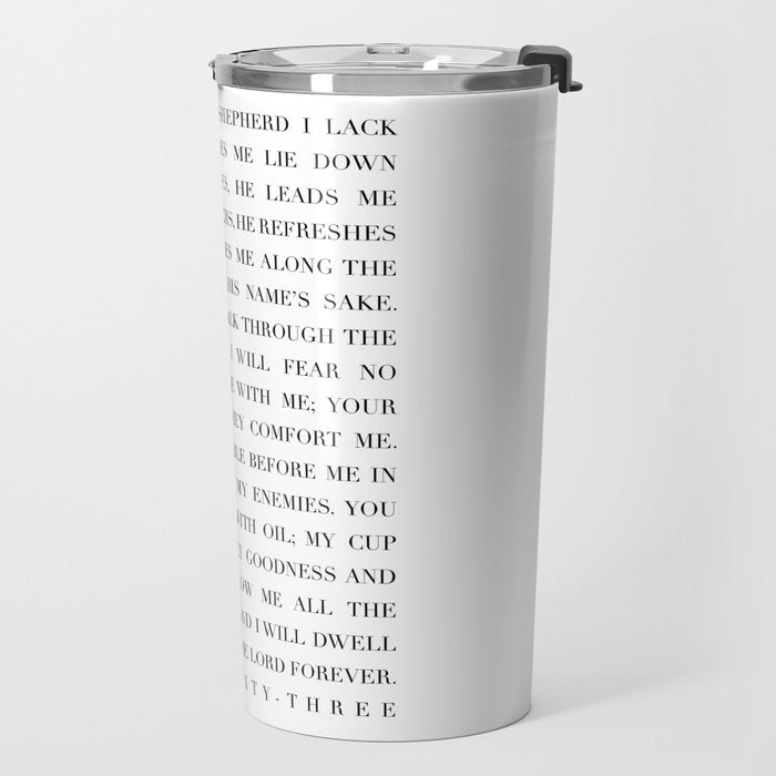 Psalm 23 Travel Mug Gallery Image 2
