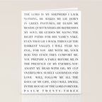 Psalm 23 Stationery Card Gallery Image 2