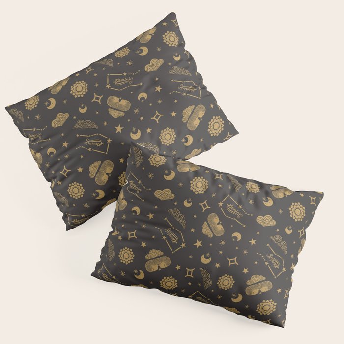 Gemini - Zodiac Sign Pillow Sham Gallery Image 3