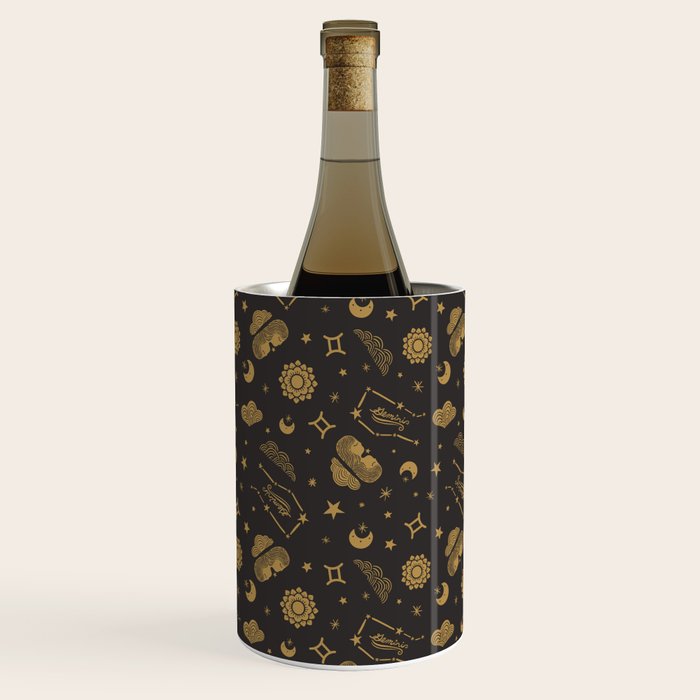 Gemini - Zodiac Sign Wine Chiller Gallery Image 1