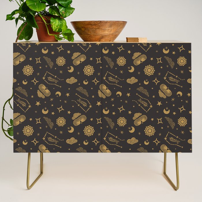 Gemini - Zodiac Sign Credenza Gallery Image 1