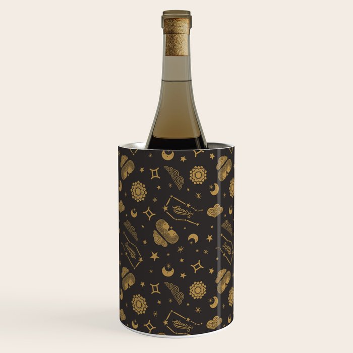Gemini - Zodiac Sign Wine Chiller Gallery Image 2