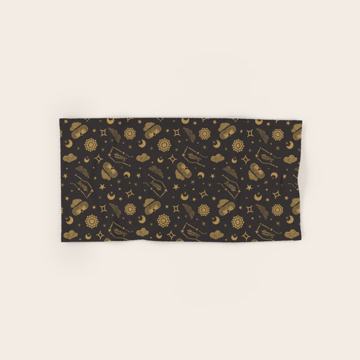 Gemini - Zodiac Sign Bath Towel Gallery Image 1