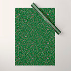 Festive Playful Starry Scatter Wrapping Paper Gallery Image 1