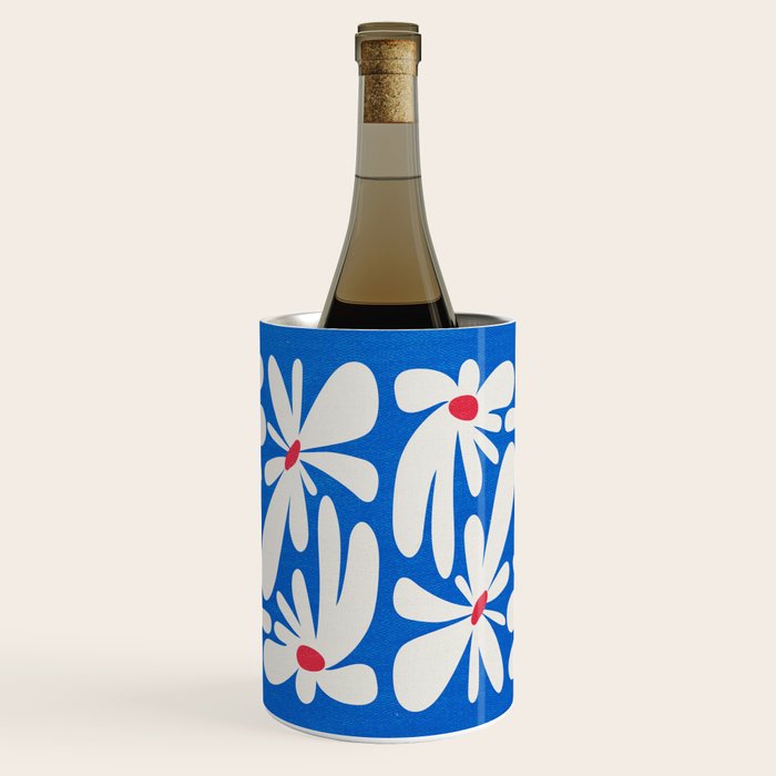 Bloom: Cobalt Blue Matisse Color Series 02 Wine Chiller Gallery Image 1