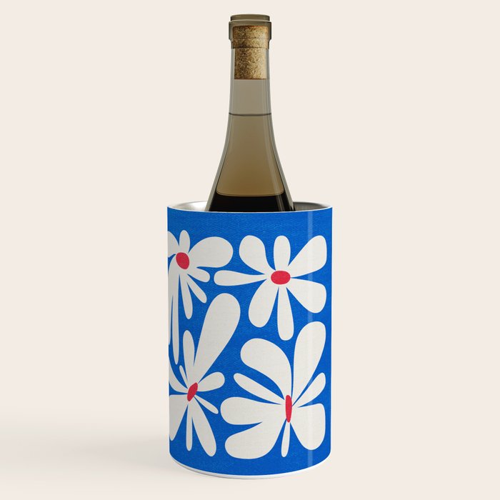 Bloom: Cobalt Blue Matisse Color Series 02 Wine Chiller Gallery Image 3