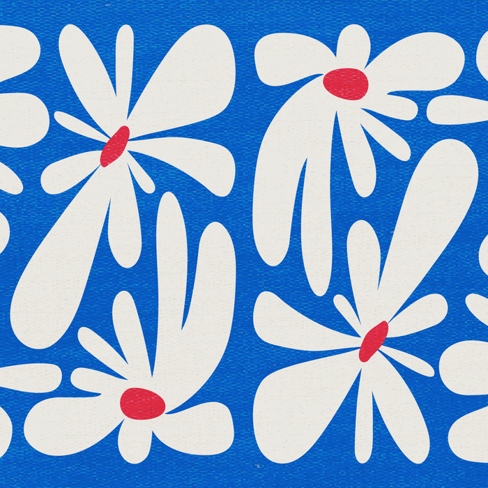 Bloom: Cobalt Blue Matisse Color Series 02 Coffee Mug Gallery Image 2