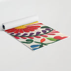 Red Mexican Flower Yoga Mat Gallery Image 2