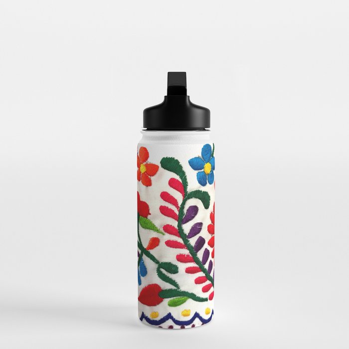Red Mexican Flower Water Bottle Gallery Image 3