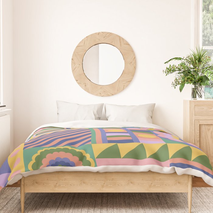 Composition #02 Duvet Cover Gallery Image 3