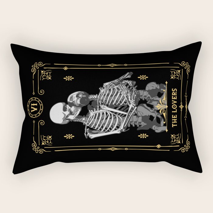 The Lovers VI Tarot Card Rectangular Pillow Gallery Image 1