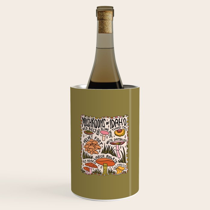 Mushrooms of Idaho Wine Chiller Gallery Image 1