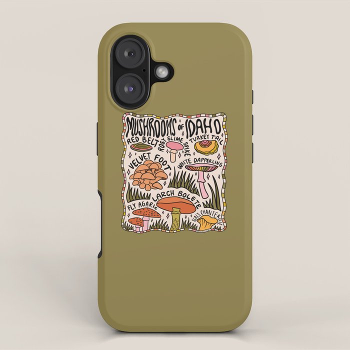 Mushrooms of Idaho iPhone Case Gallery Image 1