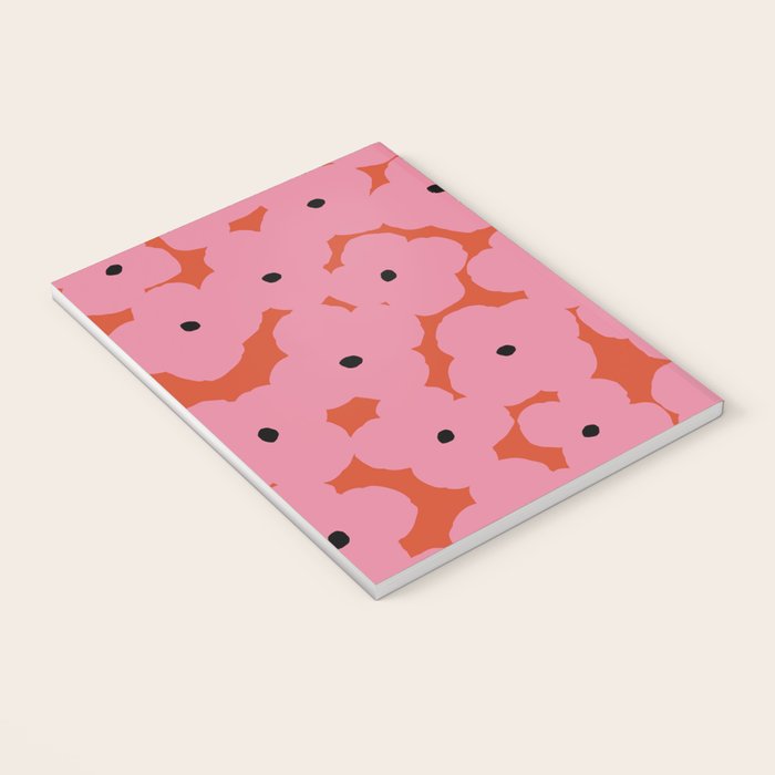 Pink Prairie Florals Notebook Gallery Image 3