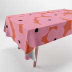 Pink Prairie Florals Tablecloth Gallery Image 1