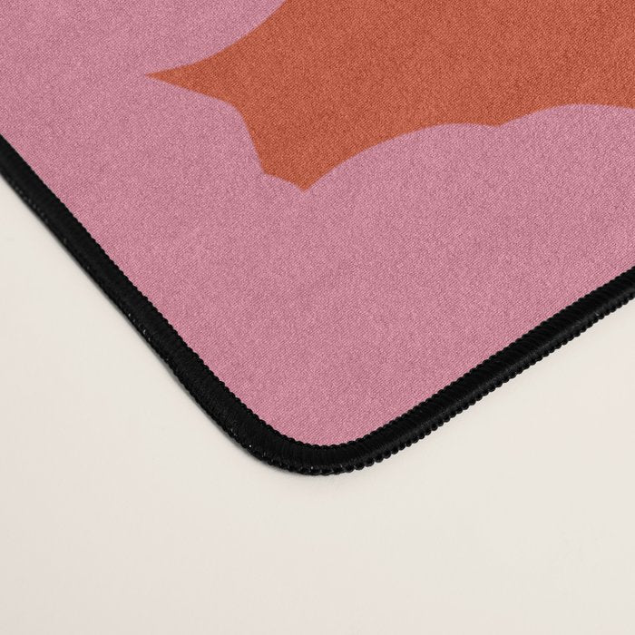 Pink Prairie Florals Desk Mat Gallery Image 4