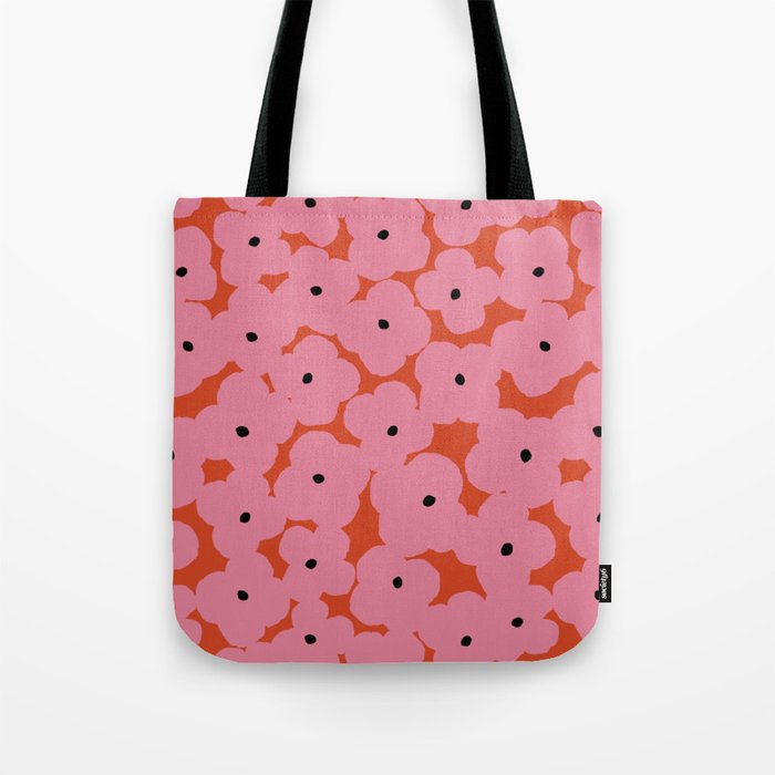 Pink Prairie Florals Tote Bag Gallery Image 1