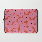 Pink Prairie Florals Laptop Sleeve Gallery Image 1