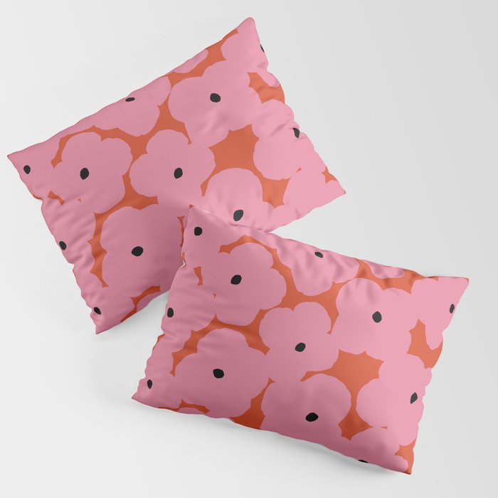 Pink Prairie Florals Pillow Sham Gallery Image 3