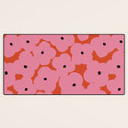 Pink Prairie Florals Desk Mat Gallery Image 3