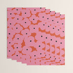 Pink Prairie Florals Wrapping Paper Gallery Image 3
