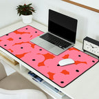 Pink Prairie Florals Desk Mat Gallery Image 2