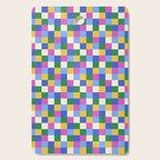 Bold Colorful Checks Pattern - Small XVI Cutting Board Gallery Image 1