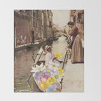The Suitor II Throw Blanket Gallery Image 2