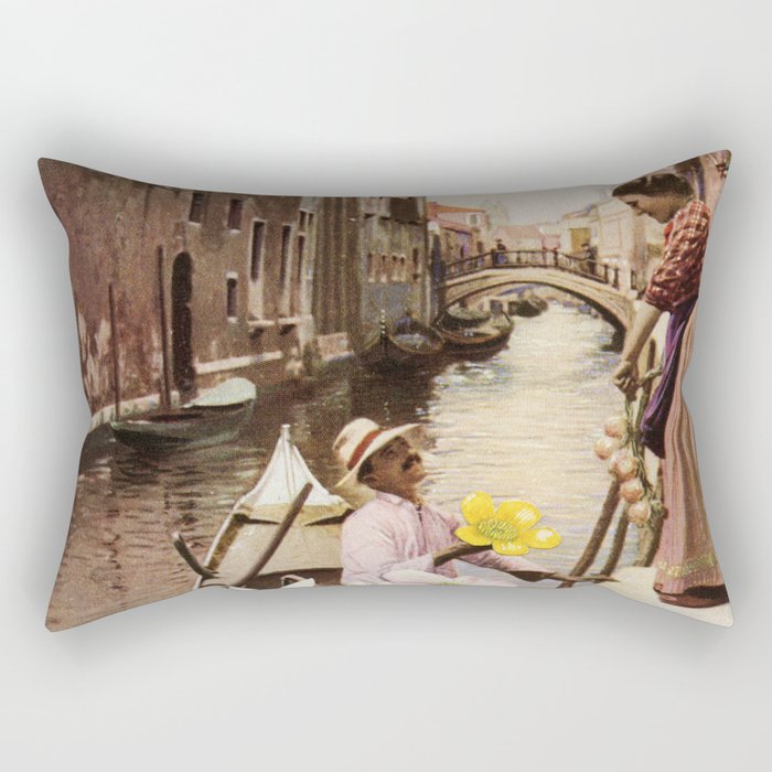 The Suitor II Rectangular Pillow Gallery Image 1