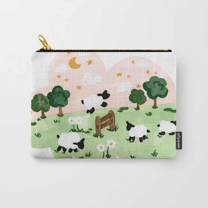 Counting Sheep Carry All Pouch Gallery Image 1