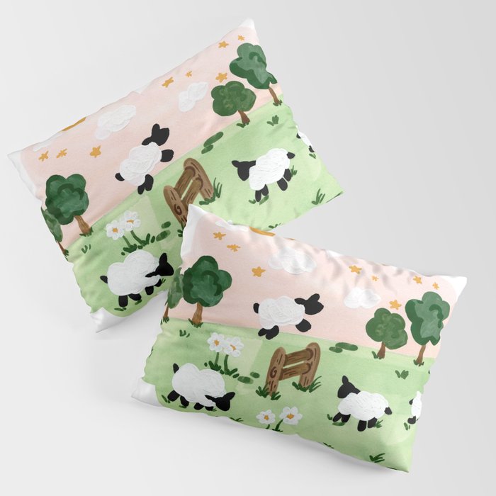 Counting Sheep Pillow Sham Gallery Image 3