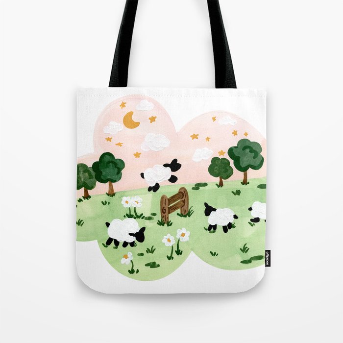 Counting Sheep Tote Bag Gallery Image 1